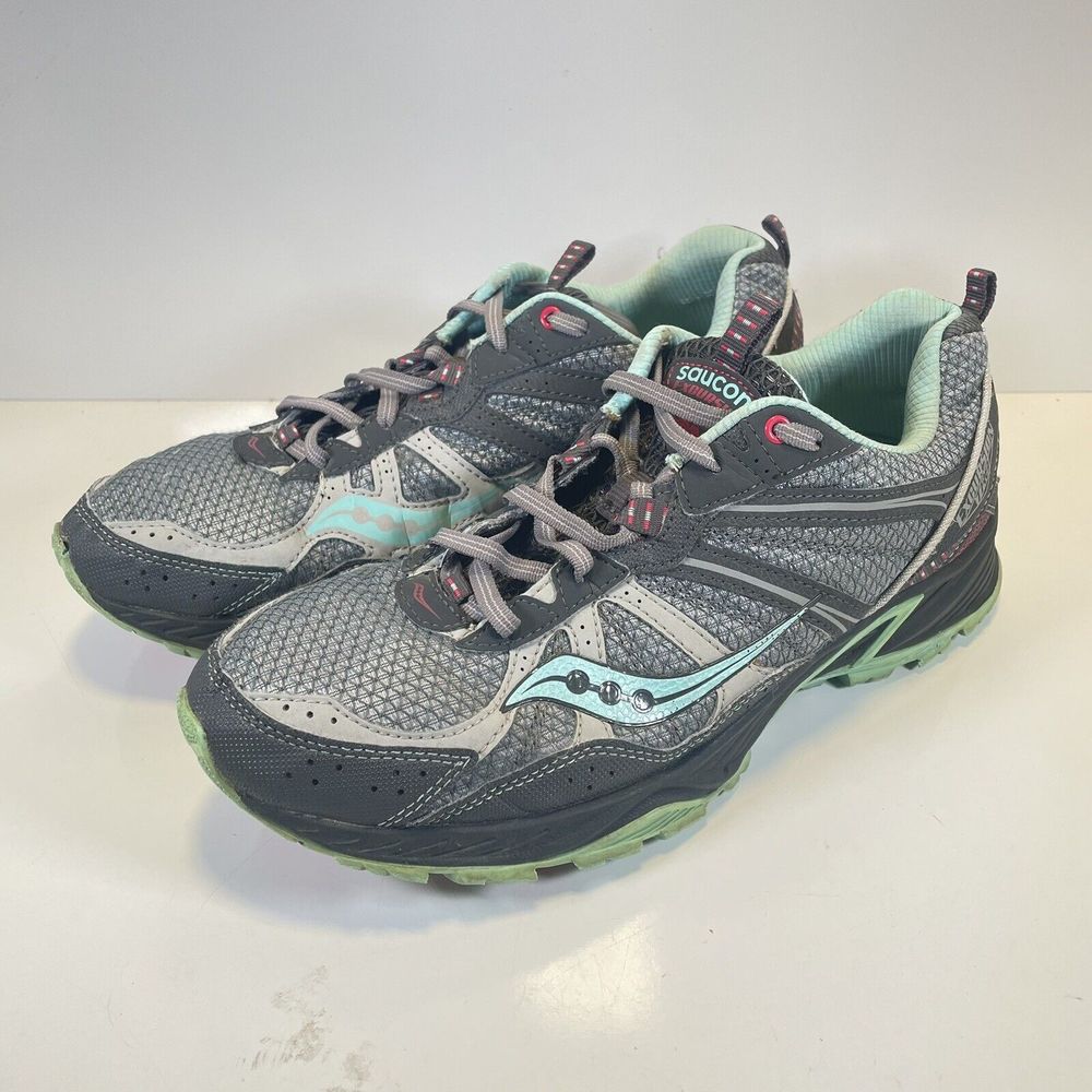 Saucony Excursion TR 8 Womens Size 12 Gray /teal - S15203-4